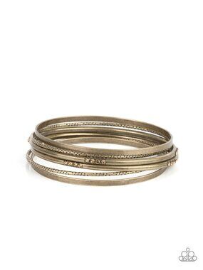 Paparazzi Brass Bangle Bracelets (BB034)